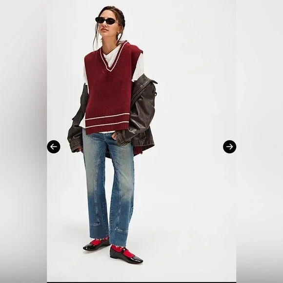 Free people All Star Stripe Poncho - Picture 4 of 9